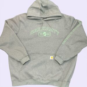 Carhartt Heather Gray Pullover Hoodie